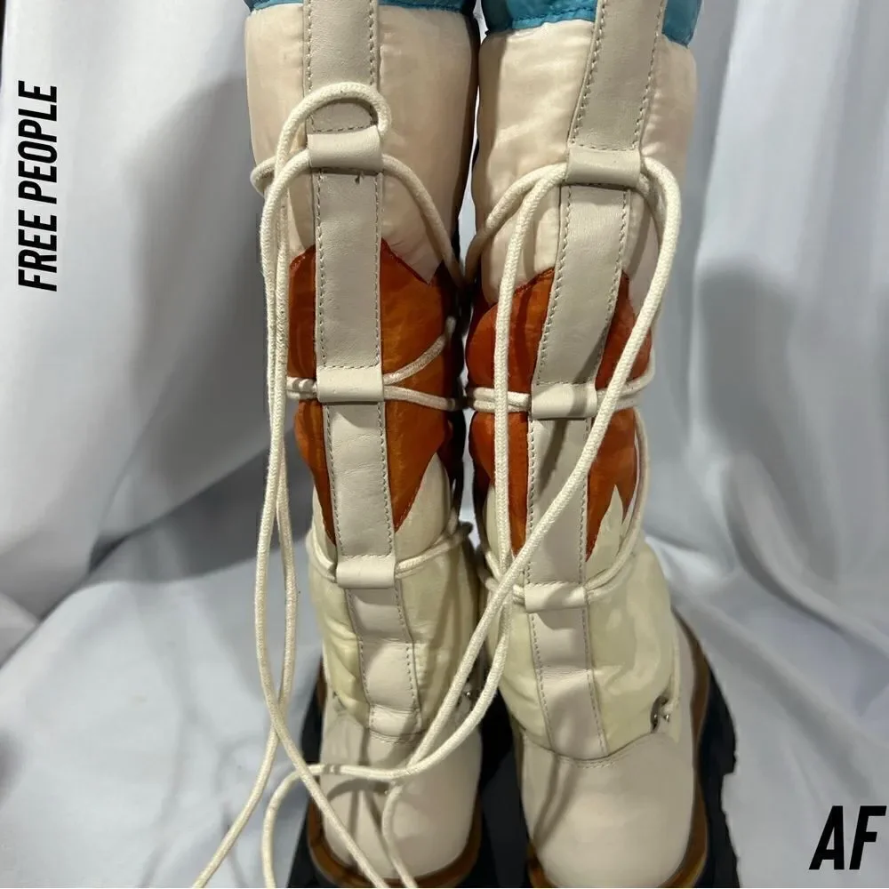 FREE PEOPLE MONTROSE PUFFER BOOTS NEW